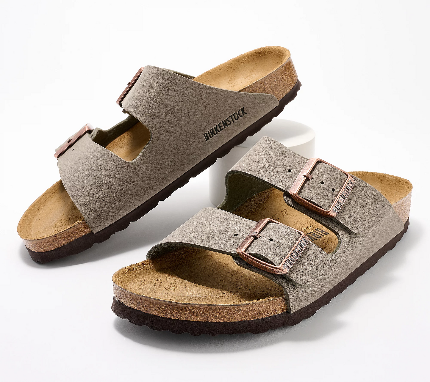 Birk Two-Strap Recovery Slide Sandals - Arizona