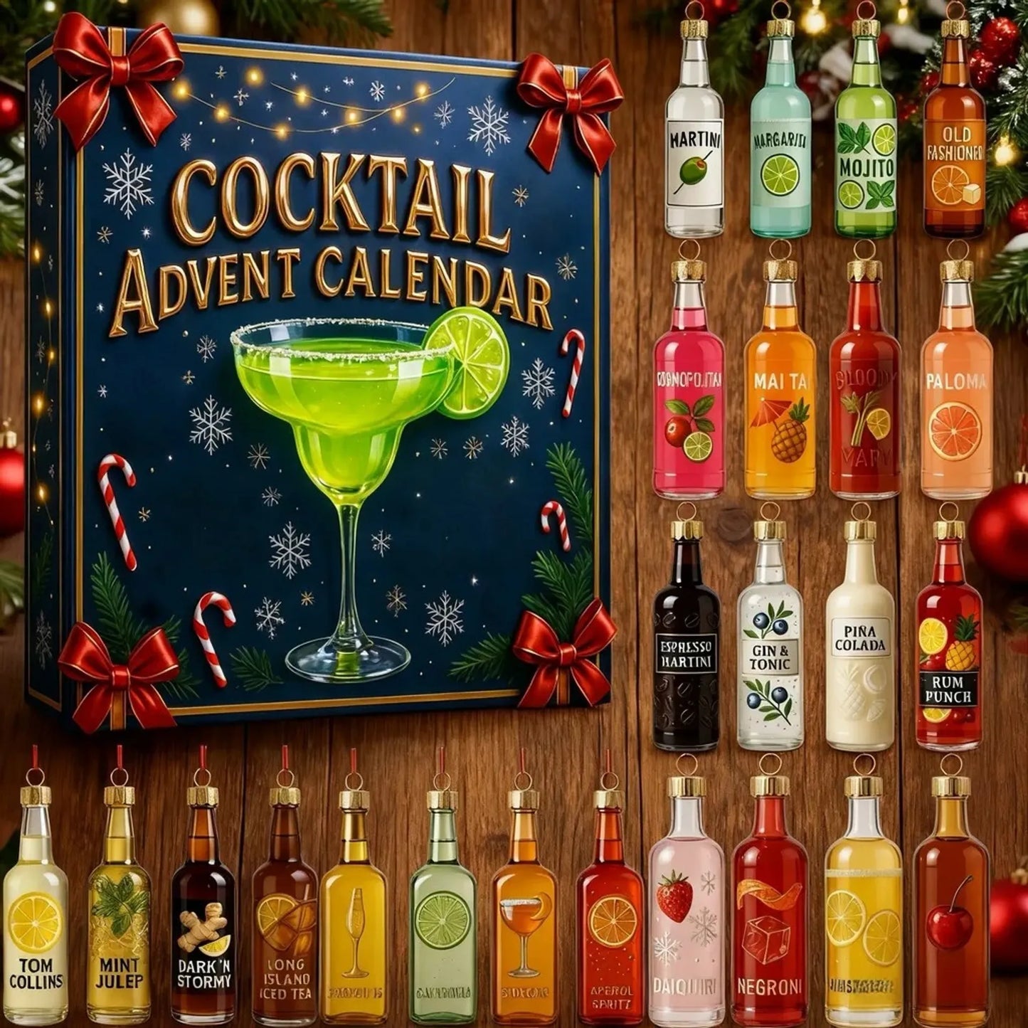 🔥 Last Day Deal 50% OFF 🔥 2025 Whiskey Advent Calendar